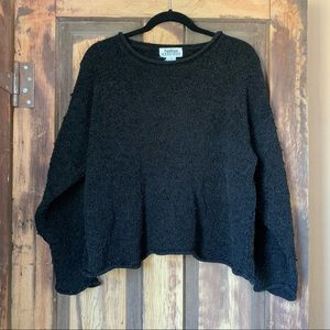 FASHION WORKSHOP thick boxy sweater